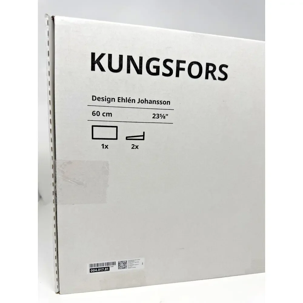 IKEA KUNGSFORS Shelf Bamboo/Steel 23 5/8